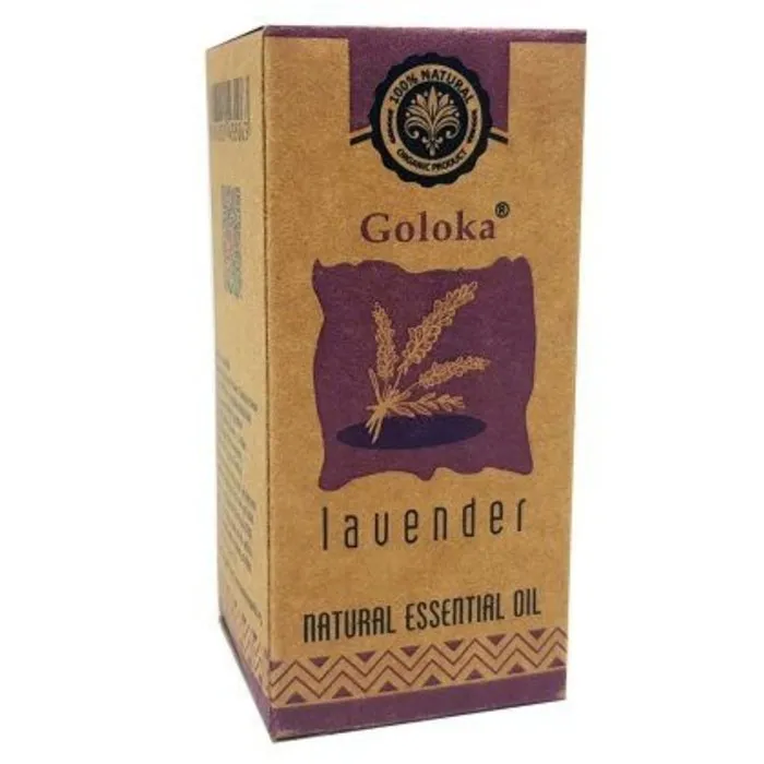 Lavender geurolie van Goloka. Fris, rustgevend en ideaal voor ontspanning en slaap