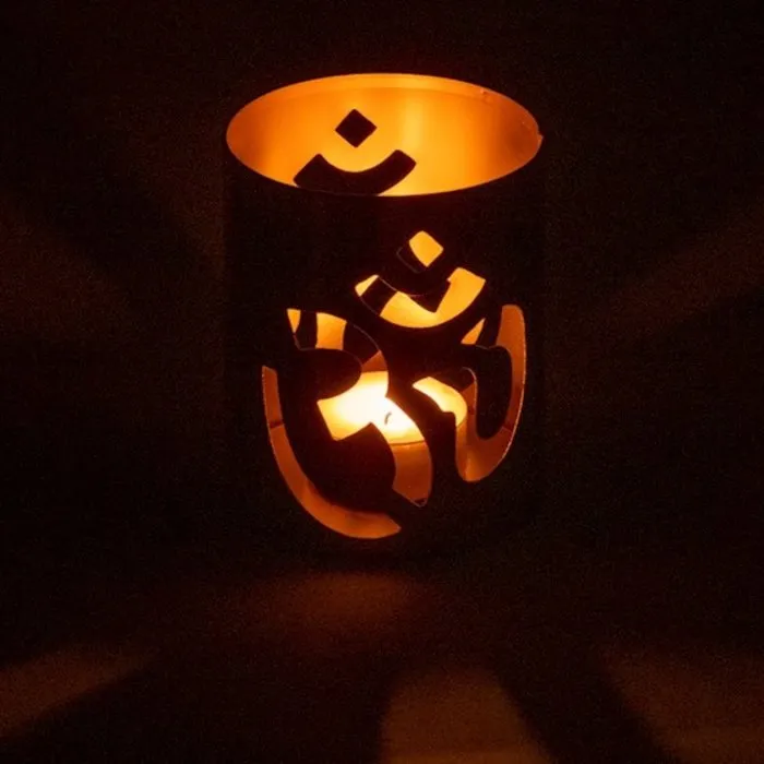 Fair Trade Sfeerlicht Ohm goudkleur