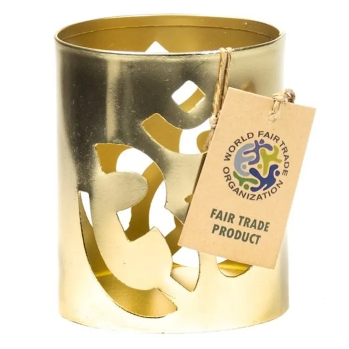 Fair Trade Sfeerlicht Ohm goudkleur