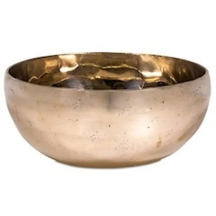 Klankschaal Shanti goudkleurig 600 gram