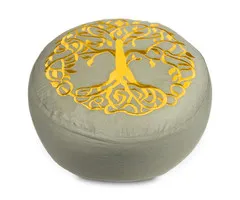 Meditatiekussen levensboom bio katoen