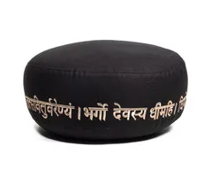 Meditatiekussen gayatri mantra bio katoen