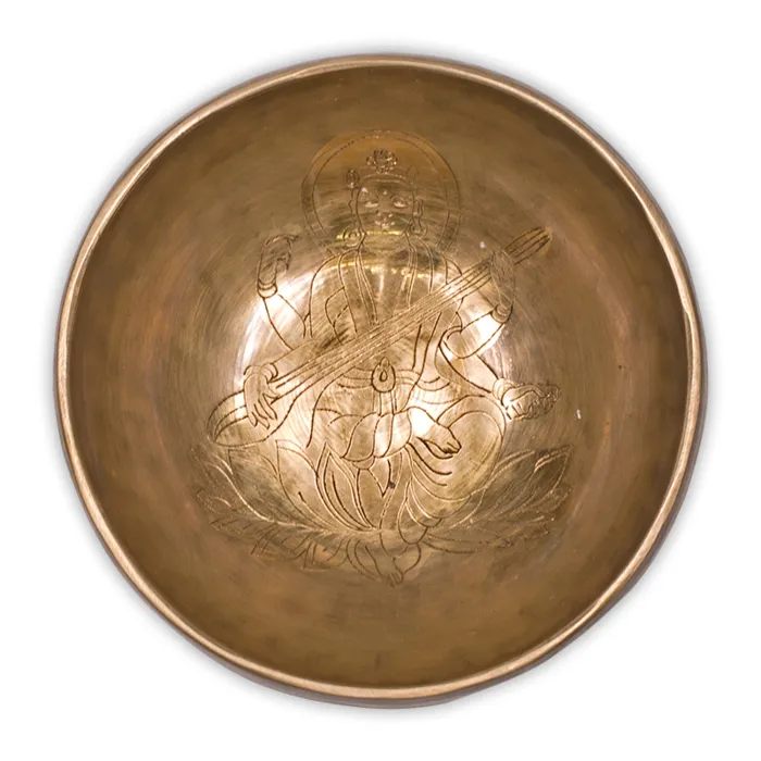 Saraswati klankschaal 450 - 550  gram
