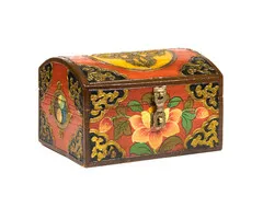 Schatkist Tibetaans met dubbele dorje