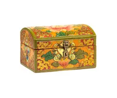 Schatkist Tibetaans met lotus klein