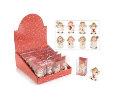 keramische kerstengel hanger