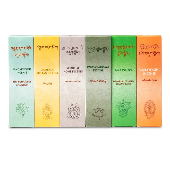 Gangchen Himalaya natuurlijke wierook cadeauset