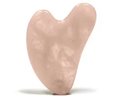 Gua sha massagesteen rozenkwarts