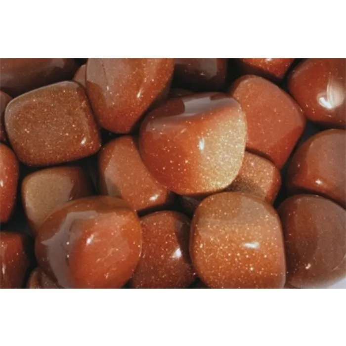 Goudsteen getrommeld