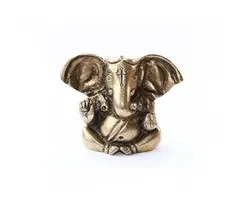 Ganesha messing minibeeldje