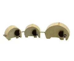 Olifant familie hout