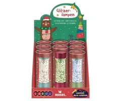 Kerst Glitter LED lamp