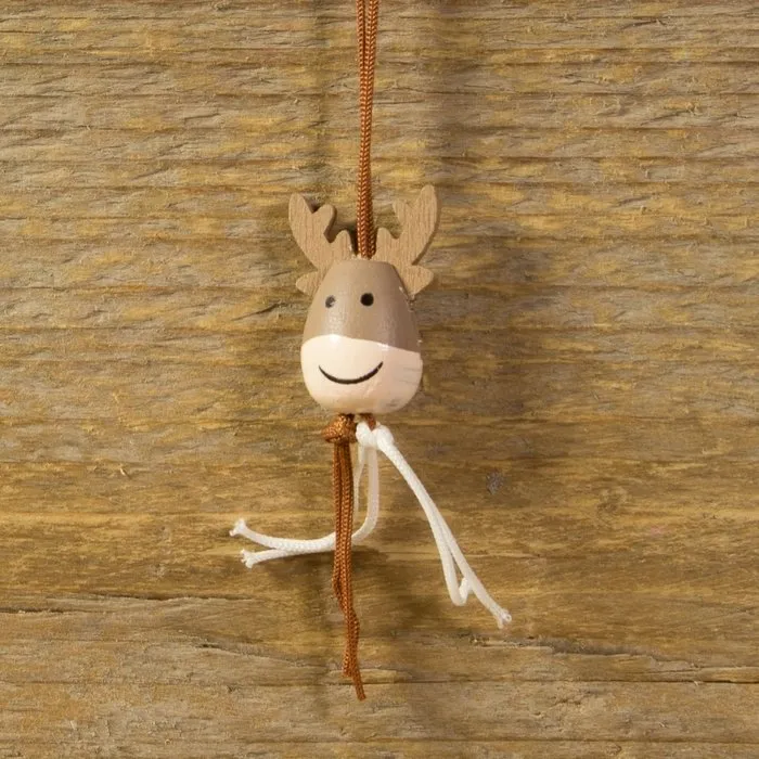 Gelukspoppetjes rendieren 10 stuks