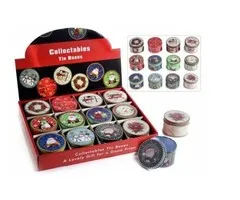 Metalen doosje kerst