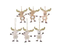 Kerst rendier hanger hout