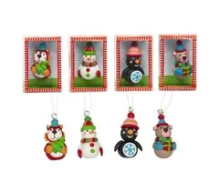 Gelukspoppetjes Kerst in cadeaudoosje