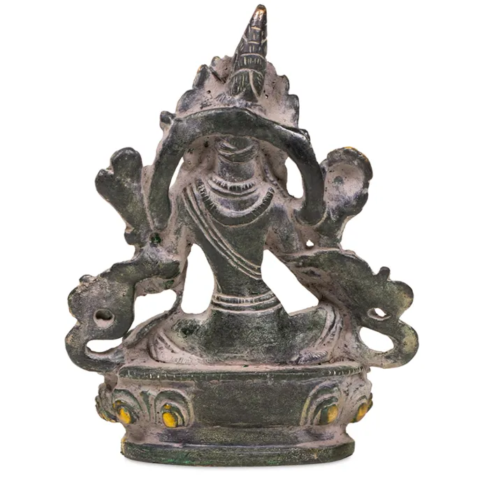 Groene Tara messing antiekgroene afwerking