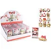 Magneet kerstfiguren in cadeau verpakking