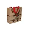 Luxe Jute Tas rendier Merry Christmas