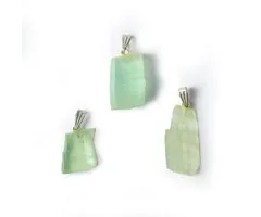 Aquamarijn ruw edelsteenhanger