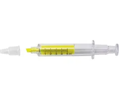 Markeerstift  injectiespuit met kaartje