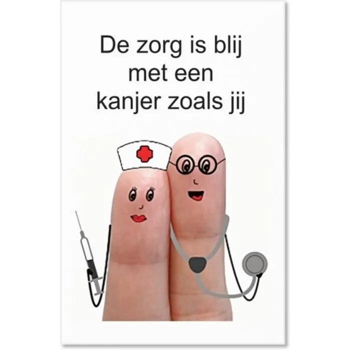 Markeerstift  injectiespuit met kaartje