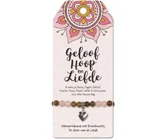 Vrienschapsarmband Hoop geloof liefde