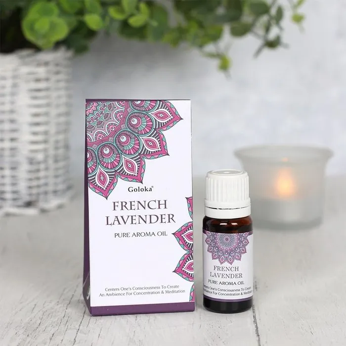 Lavendel geurolie van Goloka. Rustgevend, ontspannend en ideaal voor slaap.