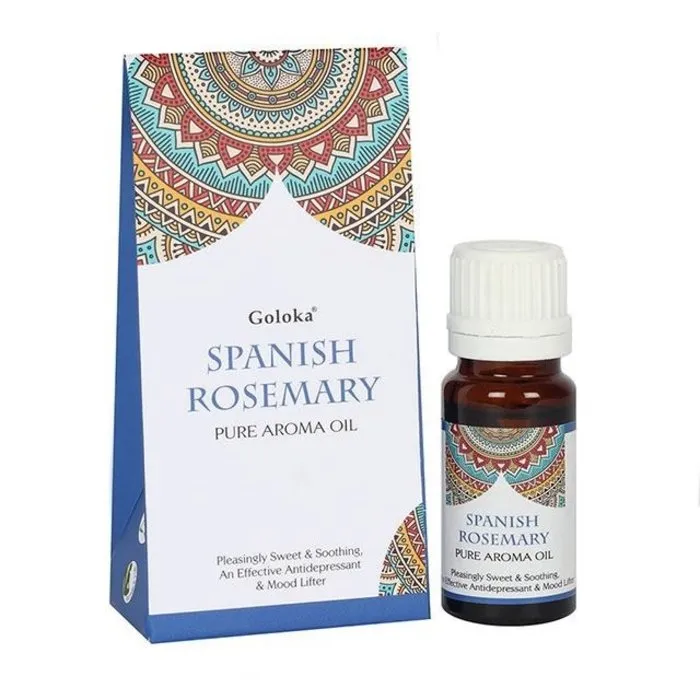 Spanish Rosemary geurolie van Goloka. Fris, kruidig en verhelderend.