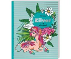 Glitterkleurboek Zilver - Fantasy