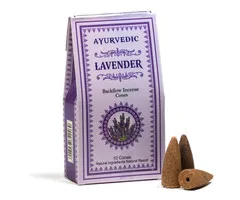 Ayurvedische Lavendel backflow wierookkegels