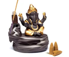 Backflow waterval wierookbrander Ganesha