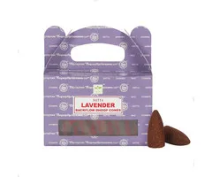 Lavendel backflow wierookkegels