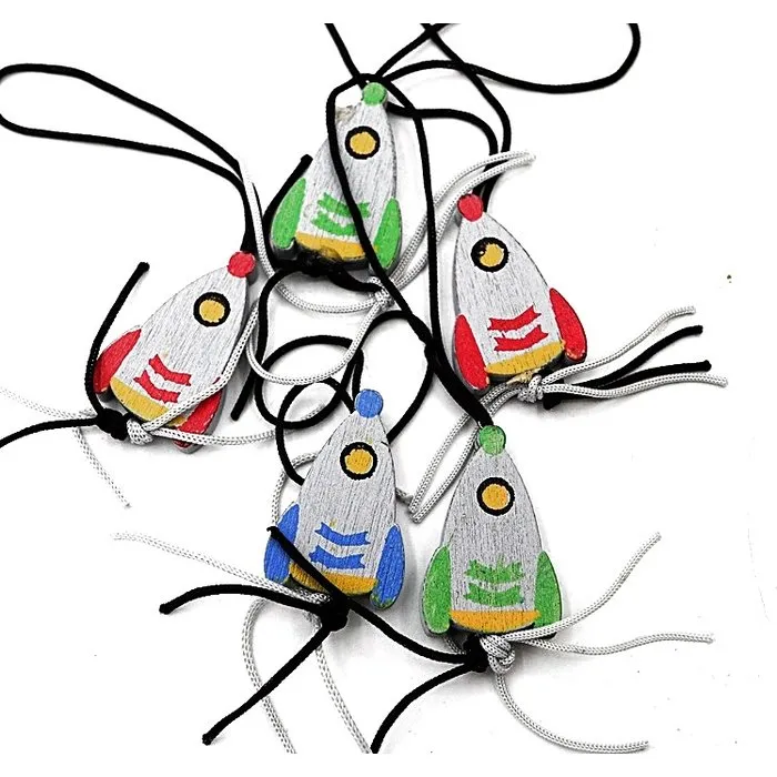 Gelukshanger raket 5 stuks