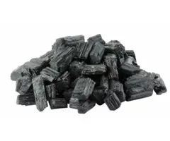 Zwarte toermalijn ruw groot A kwaliteit 500 gram