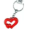 Sleutelhanger hart 12 stuks