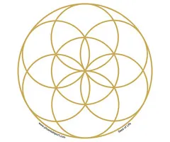 Raamsticker Seed of life