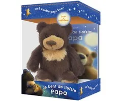 Je bent de liefste papa - boek & knuffelbeer