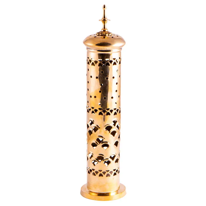 Luxe wierook toren messing
