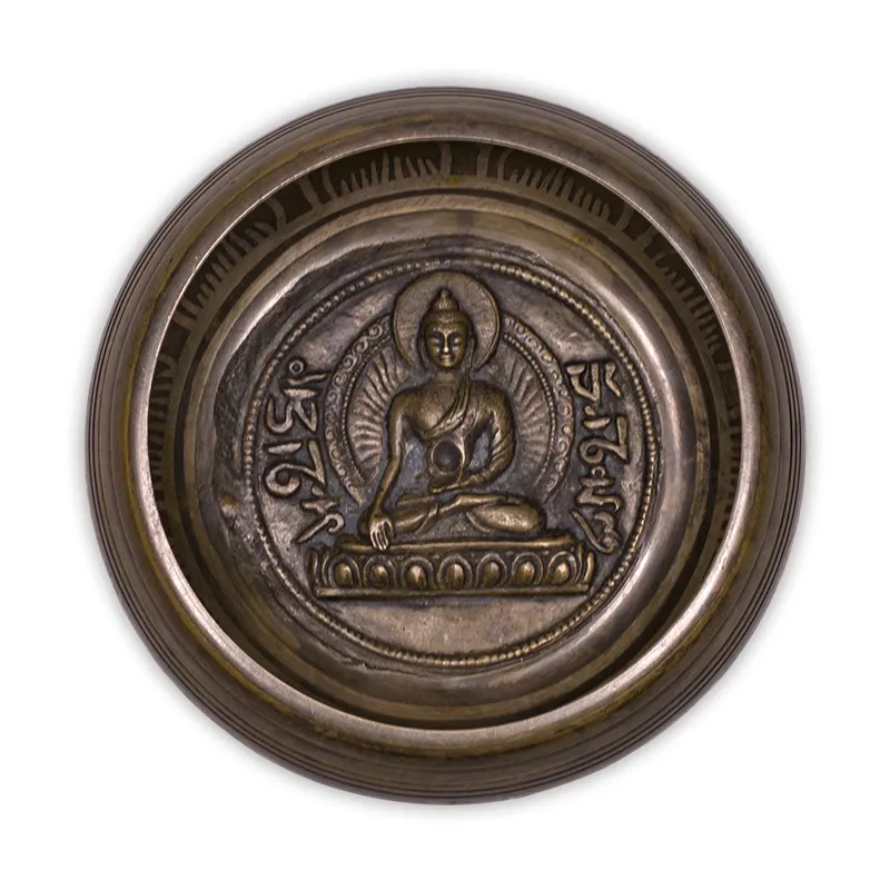 Klankschaal met Boeddha 16 cm -1100 gram