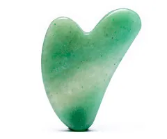 Gua sha massagehulp groene aventurijn