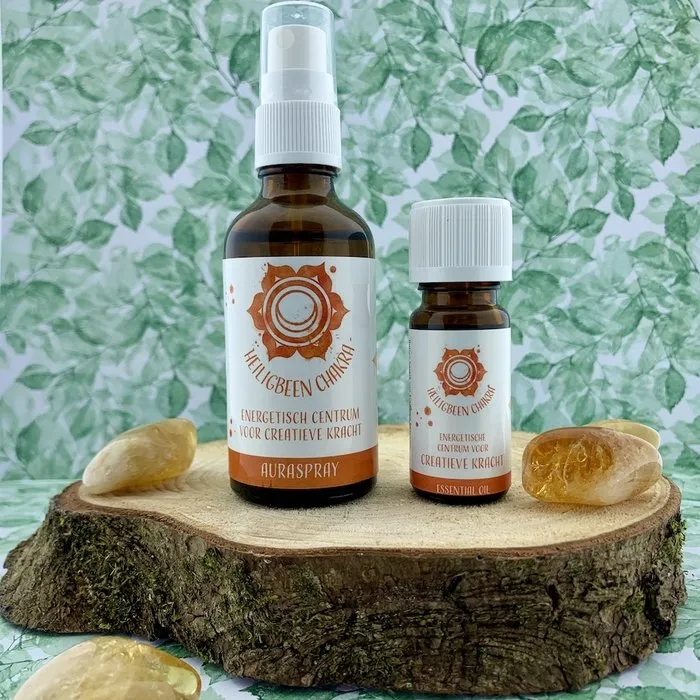 Aura spray Heiligbeenchakra