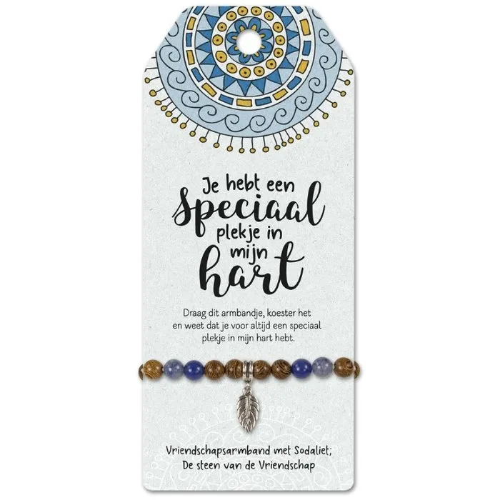 Vriendschapsarmband - Voor altijd in mijn hart