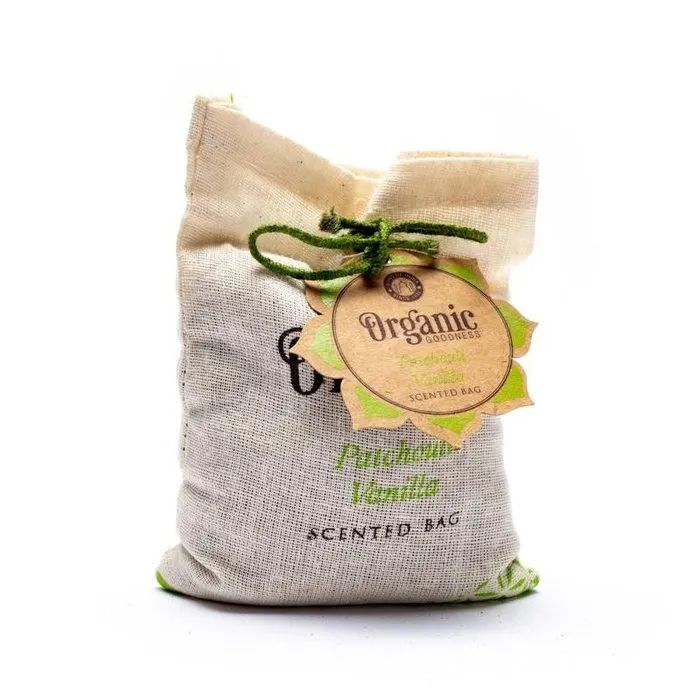 Organic Goodness Patchouli Vanille Geurzakje - Natuurlijk Geurzakje