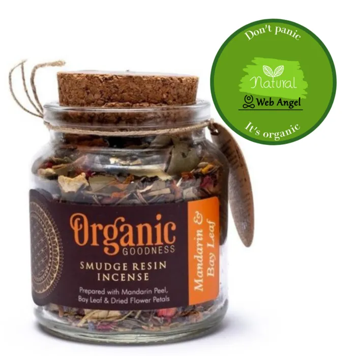Mandarijn & laurierblad smudge wierookkruid