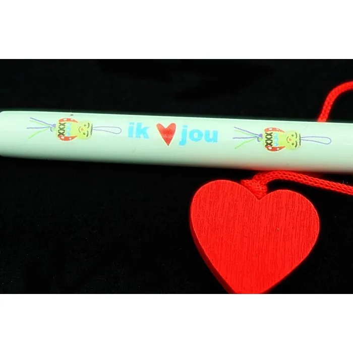 Pen love jou met hartje