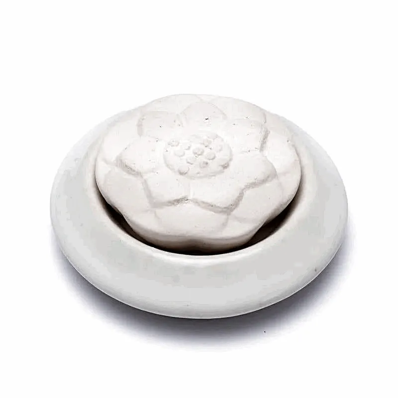Geursteen lotus wit