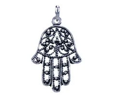 Zilver hanger Handje Fatima