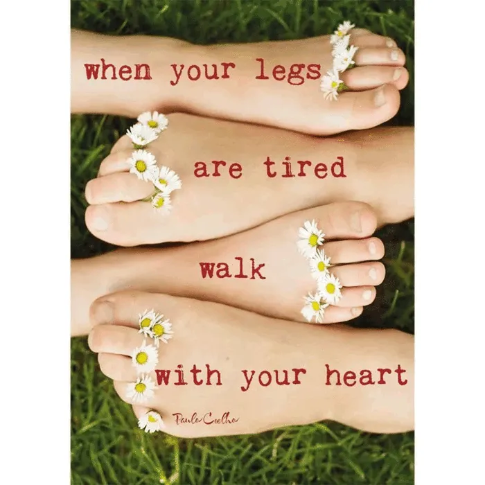 Ansichtkaart when your legs