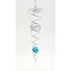 Spiraal wind spinner Aqua blauw